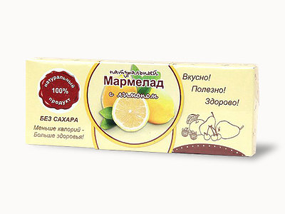  Мармелад натуральный "Лимон" 140г в Александрове
