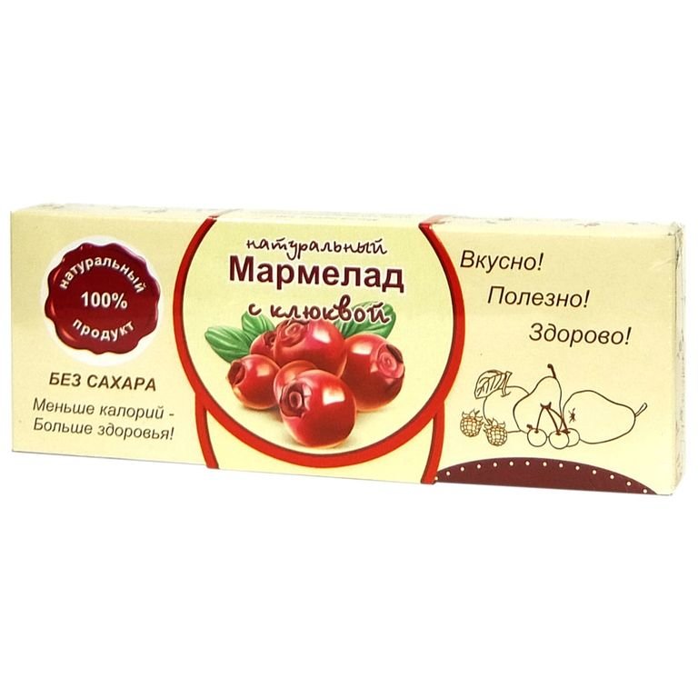  Мармелад натуральный "Клюква" 140г в Александрове