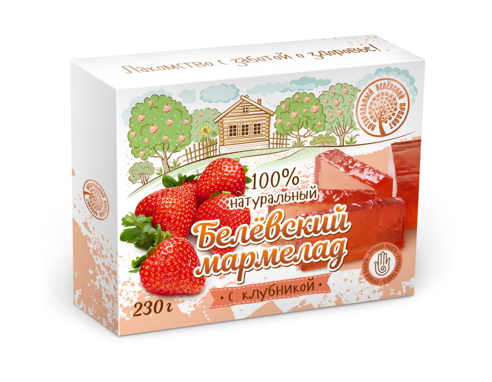  Мармелад белевский "Клубника" 230г в Александрове